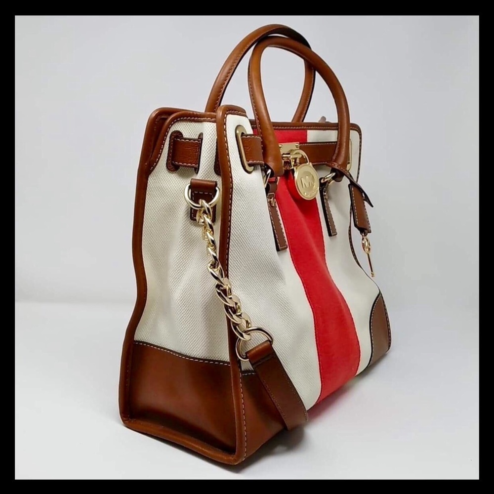 Michael Kors Hamilton Canvas Mono Stripe - Picture 7 of 12